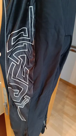 Maillot Ciclismo Hombre Negro Talla XL