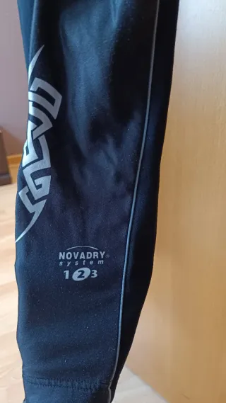 Maillot Ciclismo Hombre Negro Talla XL