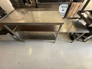 Mesa de trabajo acero inoxidable