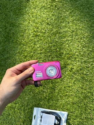 Câmara Nikon Coolpix S3100 Rosa