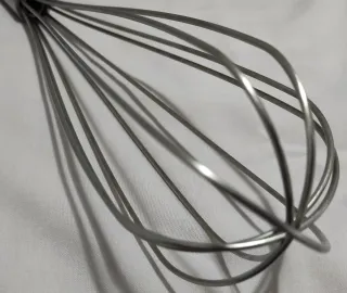 Batidor de acero inoxidable