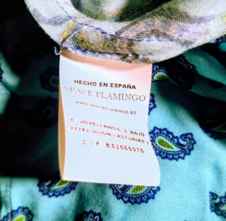 Vestido estampado SPACE FLAMINGO