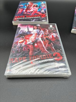 Trilogía Rape Zombie 1, 2 & 3 DVD