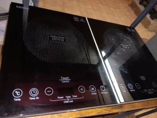 Placa de inducción Koenic 2 fuegos