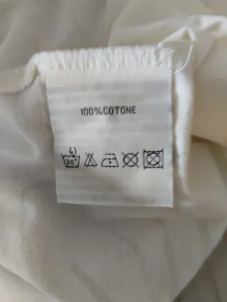 Canotta Camomilla panna con fiori