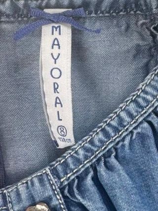 Vestido vaquero Mayoral Talla 8