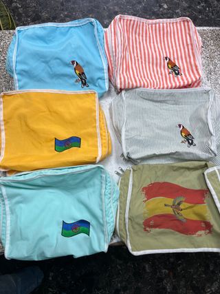 Funda C2 Jilguero Azul y Amarillo