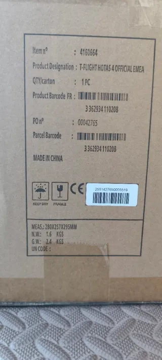 NUEVO Thrustmaster T.Flight Hotas 4 PS5/PS4/PC