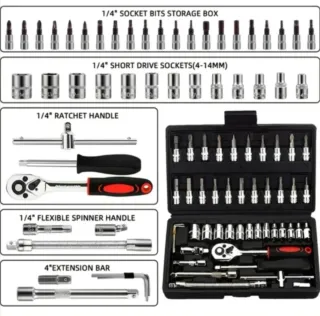 Maletín Caja Herramientas 46 Piezas