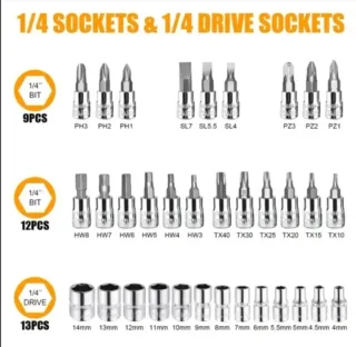 Maletín Caja Herramientas 46 Piezas