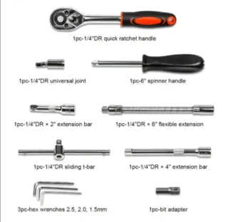 Maletín Caja Herramientas 46 Piezas