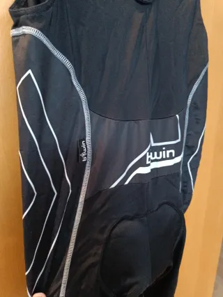 Maillot Ciclismo Hombre Negro. Talla XL