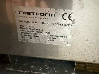 Mueble Calientaplatos Industrial Acero Inoxidable