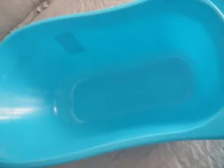 Bañera bebé azul