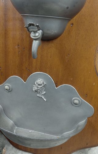 Fontana ornamentale in Peltro e Legno