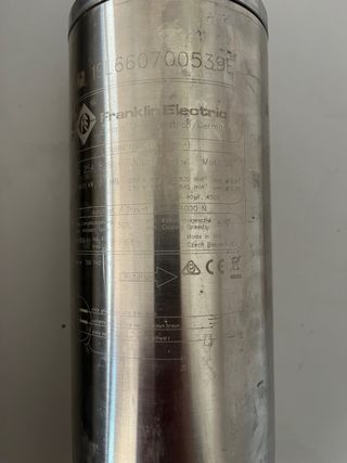 Bomba Franklin Electric 1.5 HP