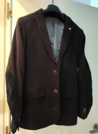 CHAQUETA JUVENIL AZUL MARINO