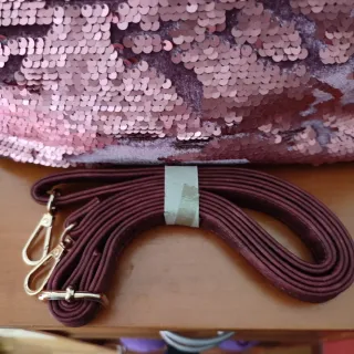 Bolso lentejuelas 43x34x16 cm