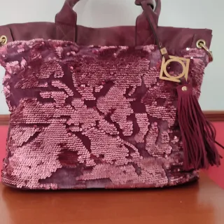 Bolso lentejuelas 43x34x16 cm
