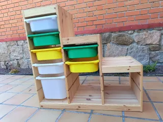 Estantería Escalera Madera Ikea