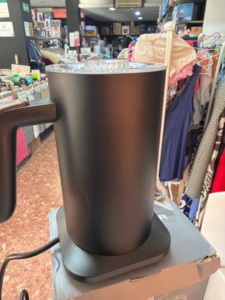 Espumador de leche eléctrico 4 en 1, espumador de