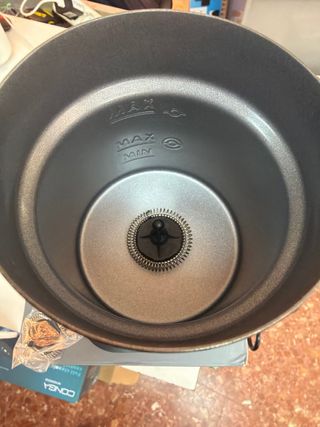 Espumador de leche eléctrico 4 en 1, espumador de