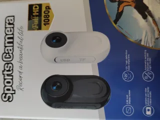 Action Cam Mini HD 1080P 120° Visione Notturna New