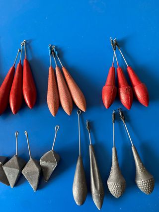 Plomos de Pesca - Varios Pesos y Tamaños