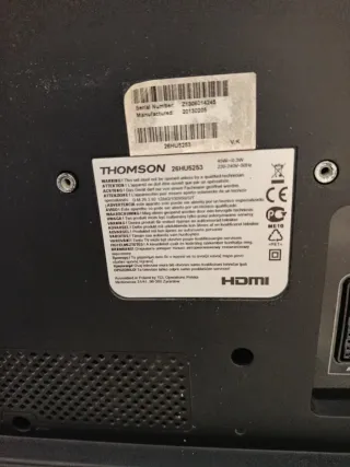 Televisor Thomson 28 Negro