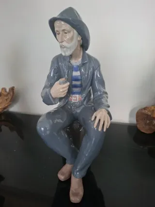 Figura Lladró marinero antigua