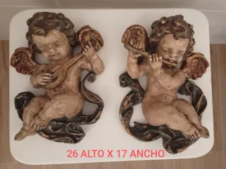 Figuras Resina Angelitos Musicales