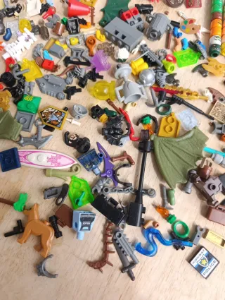 Lote accesorios Lego originales