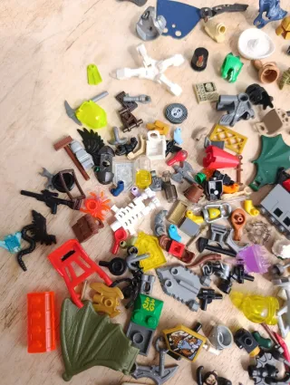 Lote accesorios Lego originales