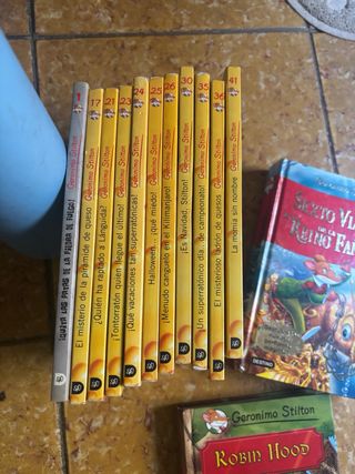 Lote de libros Geronimo Stilton