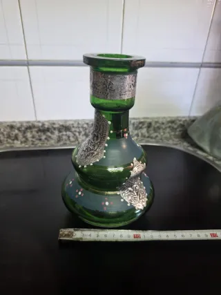 Jarrón Decorativo Marroquí Verde