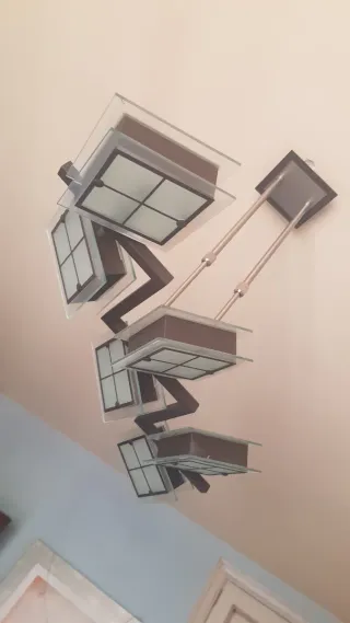 LÁMPARA DE TECHO ORIENTABLE MODERNA