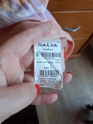 T-shirt Salsa M Multicolor/Rosa