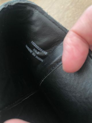 Botas de Piel Talla 44