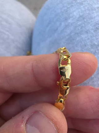 Cadena 18k Oro