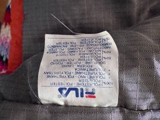Chaqueta Fila Talla S Naranja y Beige