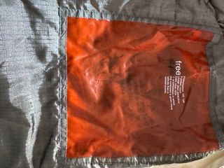 Chaqueta Fila Talla S Naranja y Beige