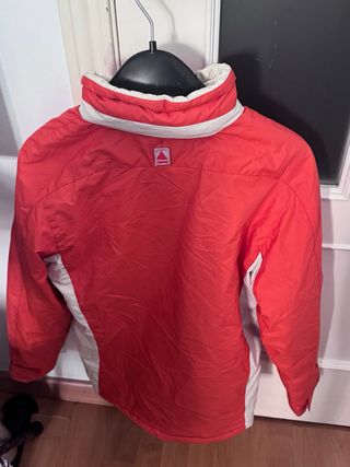 Chaqueta Fila Talla S Naranja y Beige