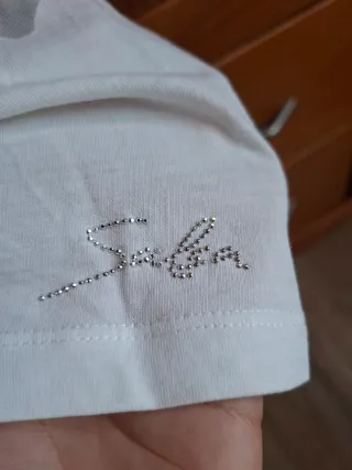 T-shirt de senhora multicolor