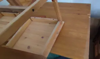 Mesa Comedor Madera + 4 Sillas IKEA