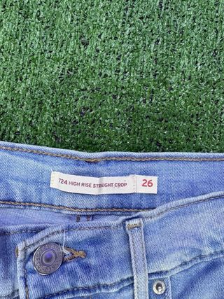 Jeans Levi's donna vita alta azzurri