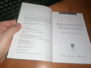 Libro: PROSPERIDAD VERDADERA. CÓMO TENERLO TODO