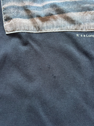 Talla XL - Pull&Bear - Camiseta Manga Corta Negra