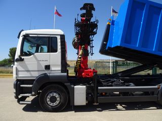 MAN TGS 26 320-CAMIONES GANCHO+GRUA
