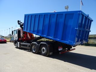 MAN TGS 26 320-CAMIONES GANCHO+GRUA