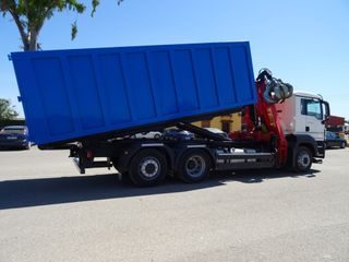MAN TGS 26 320-CAMIONES GANCHO+GRUA